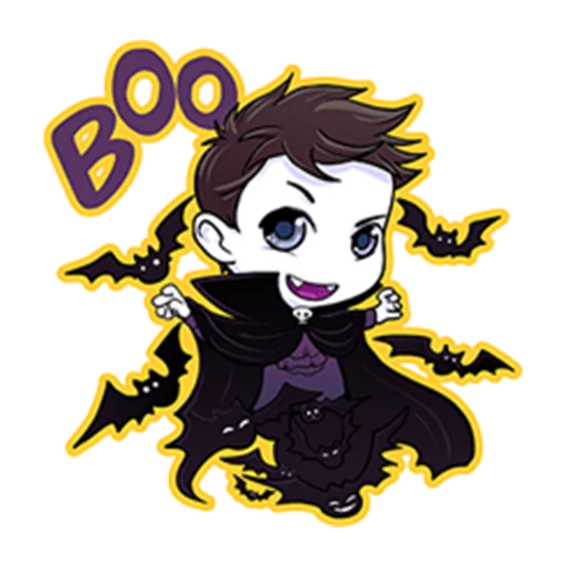 Эмодзи Annu Blue's Halloween Emoticons (Fia)