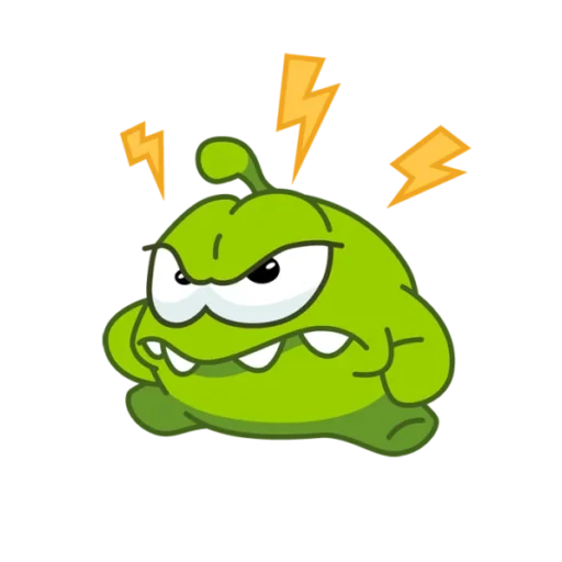 Эмодзи ам ням бог