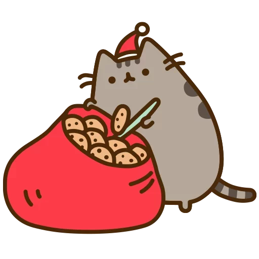 Эмодзи Pusheen The Cat