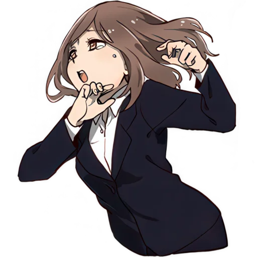 Эмодзи Драма тян