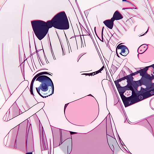 Эмодзи Aesthetic Waifus