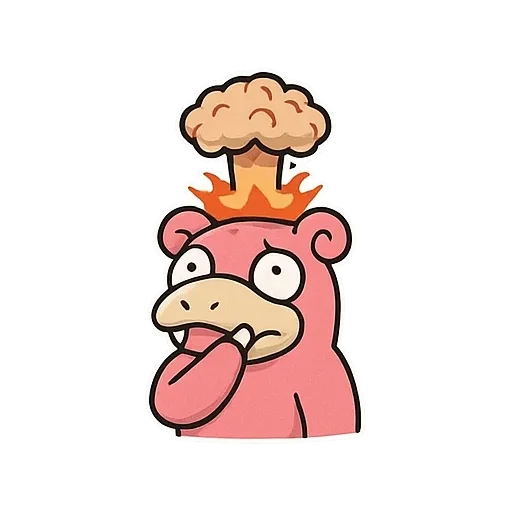 Эмодзи Slowpoke
