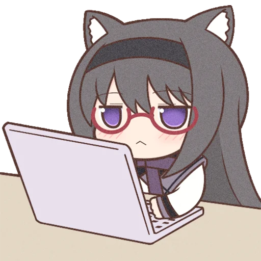 Эмодзи Homura Akemi Neko |