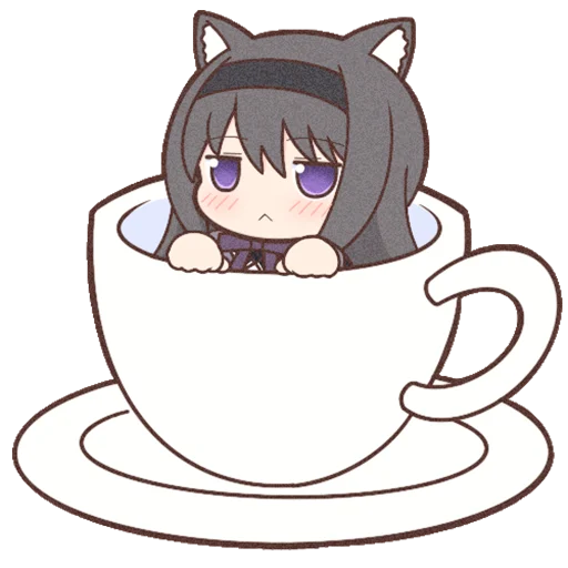 Эмодзи Homura Akemi Neko |