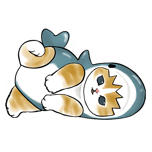 Эмодзи Акулы и котята 4