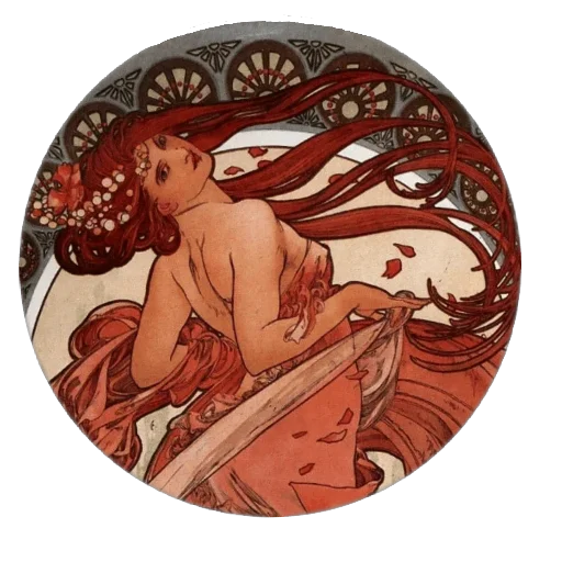 Эмодзи Alfons Mucha