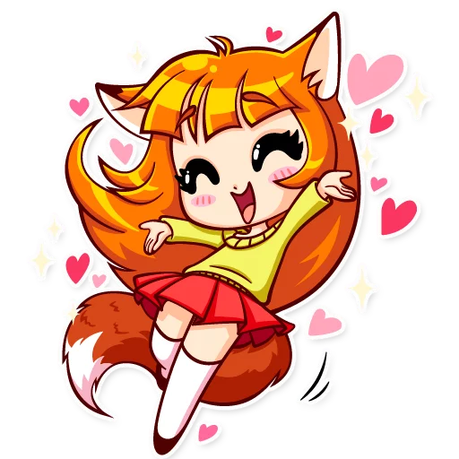 Эмодзи Alice Fox