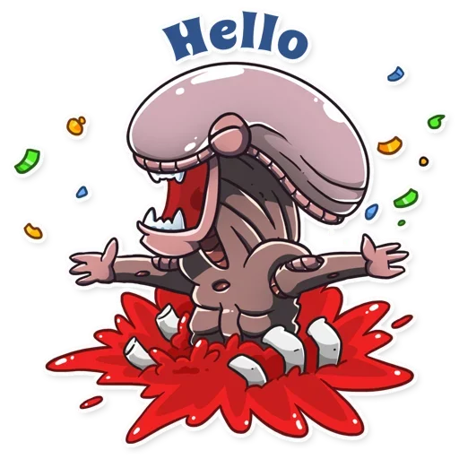 Эмодзи Alien Romulus