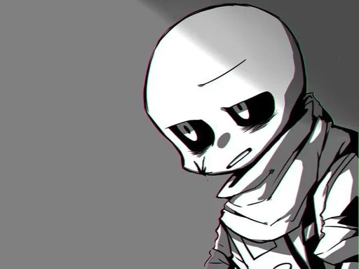 Эмодзи Sans Undertale