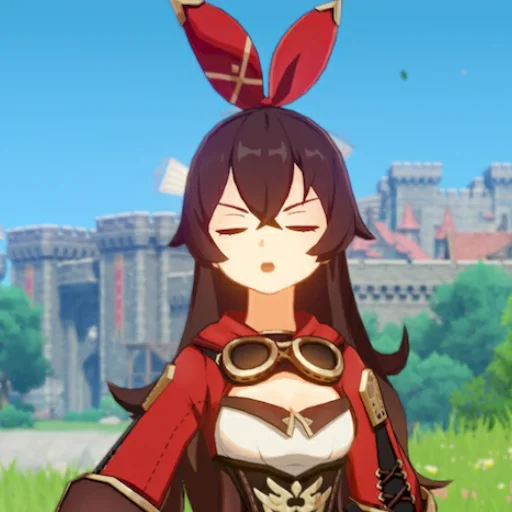 Эмодзи 🏹 Amber solyanka_genshin