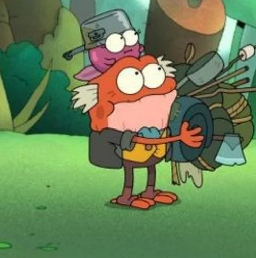 Эмодзи Amphibia 🐸🍂