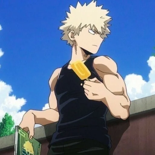 Эмодзи Katsuki Bakugo