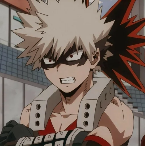 Эмодзи Katsuki Bakugo