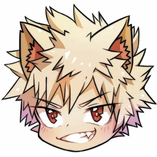 Эмодзи Katsuki Bakugo