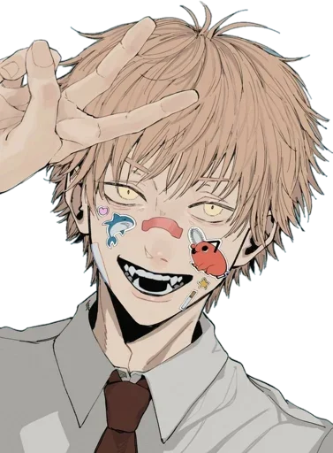 Эмодзи Denji Chainsaw man
