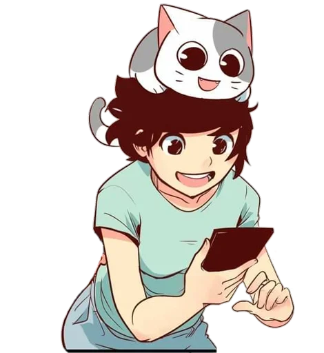 Эмодзи Nyangami komikkamvret