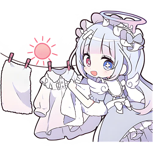 Эмодзи Плакса ангел