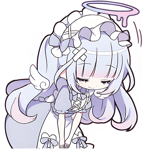 Эмодзи Плакса ангел