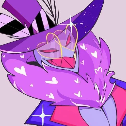 Эмодзи Hazbin hotel