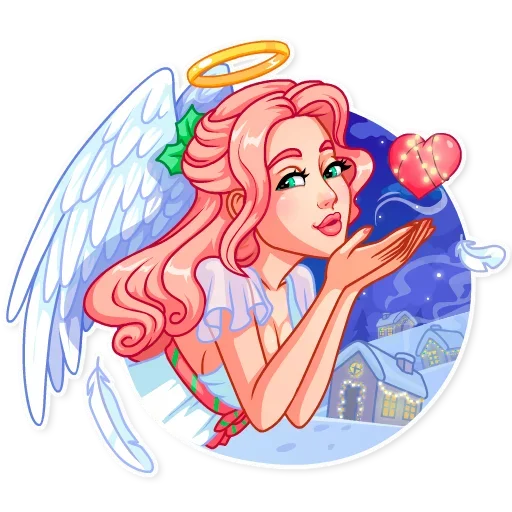 Эмодзи Christmas Angel