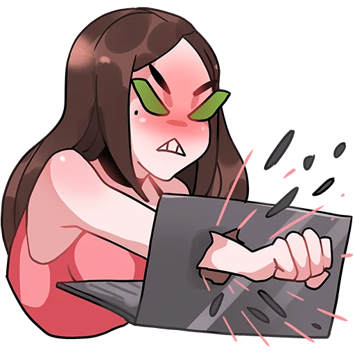 Эмодзи Angelina