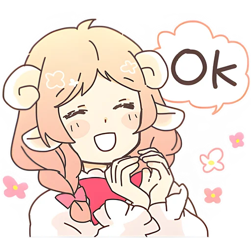 Эмодзи Ани и Оскар