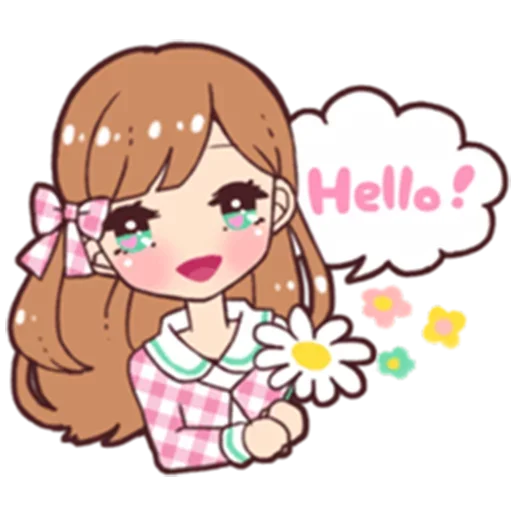 Эмодзи Animegirl