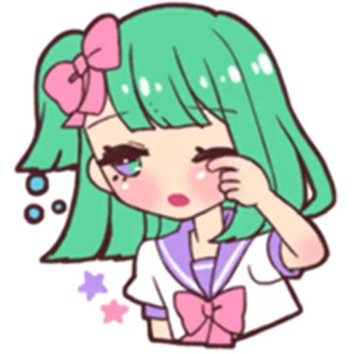 Эмодзи Animegirl