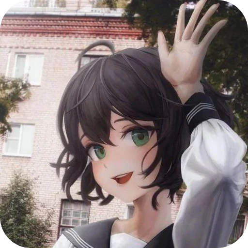 Эмодзи Anime IRL