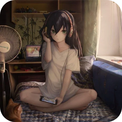 Эмодзи Anime IRL