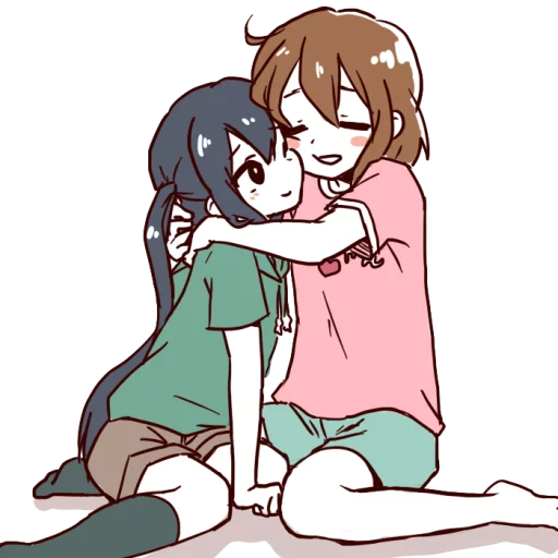 Эмодзи Anime Hugs, Kisses & Random