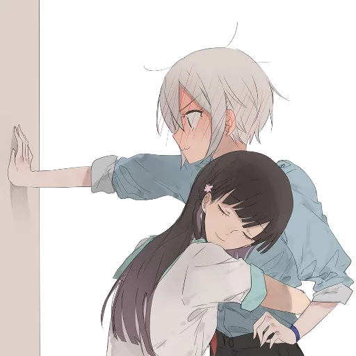 Эмодзи Anime Hugs, Kisses & Random