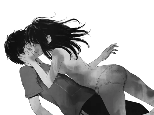 Эмодзи Anime Hugs, Kisses & Random