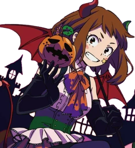Эмодзи Anime Halloween