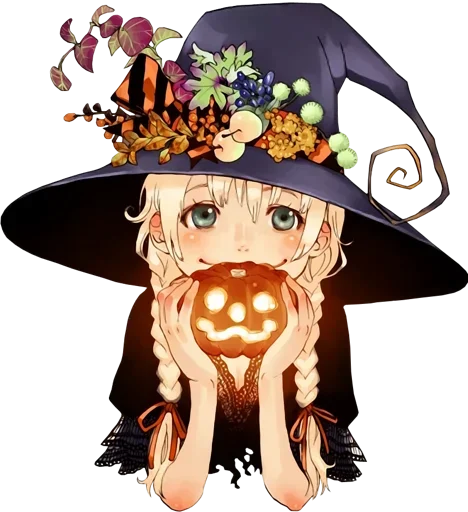 Эмодзи Anime Halloween
