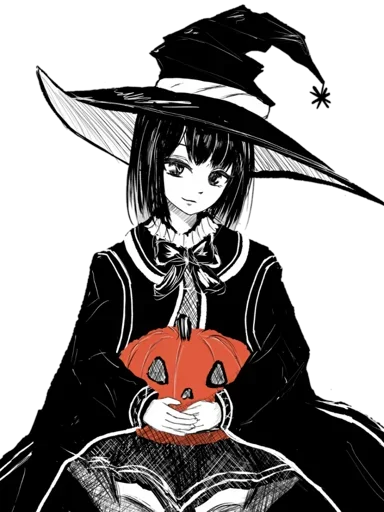 Эмодзи Anime Halloween