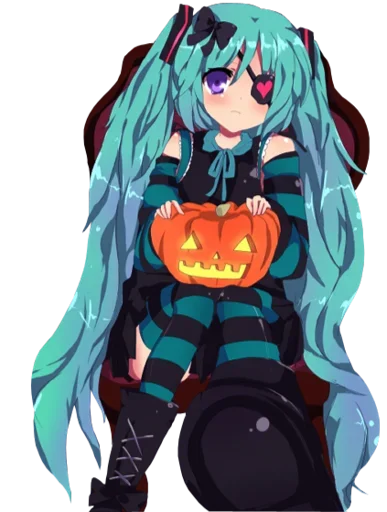 Эмодзи Anime Halloween