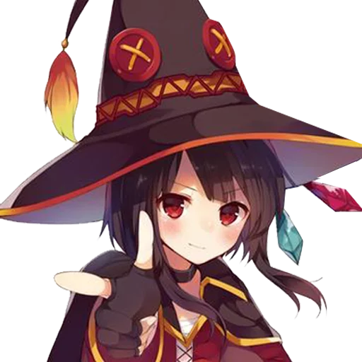 Эмодзи Anime Megumine