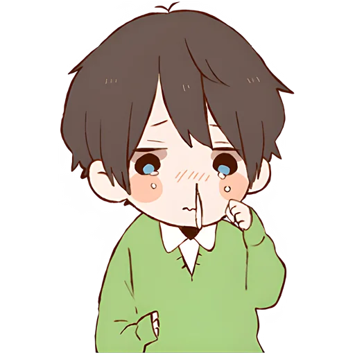 Эмодзи Анимешная парочка