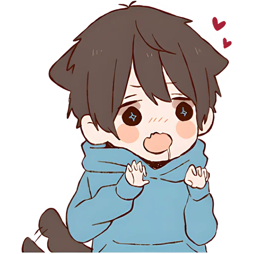 Эмодзи Анимешная парочка