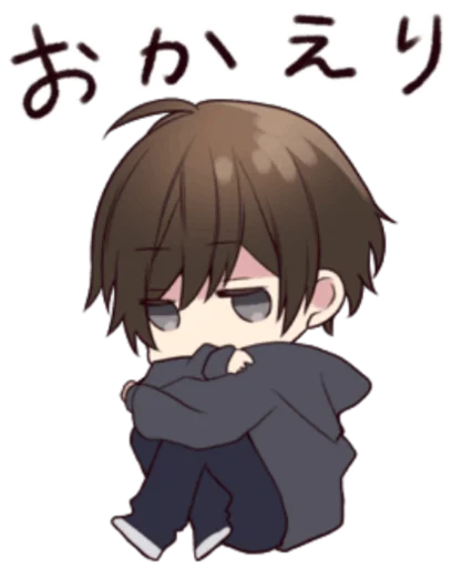 Эмодзи Menhera kun