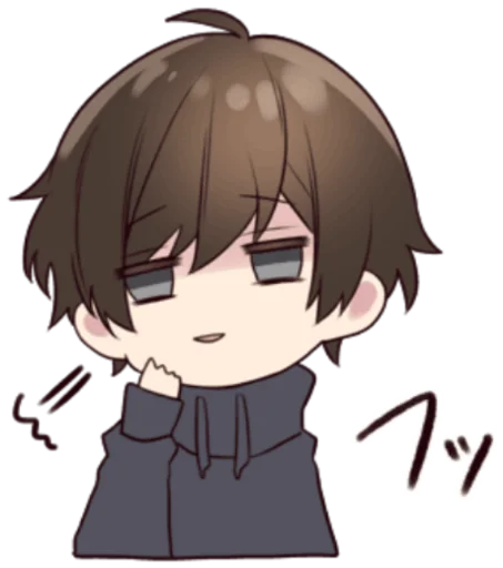 Эмодзи Menhera kun