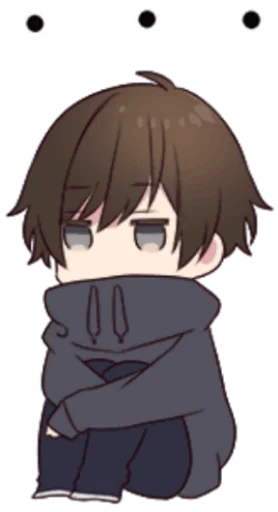 Эмодзи Menhera kun