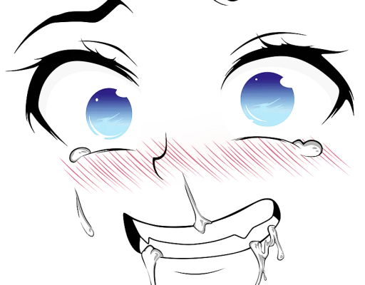 Эмодзи Anime face