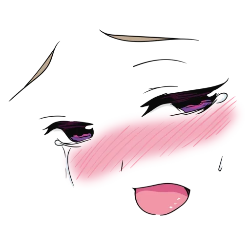 Эмодзи Anime face
