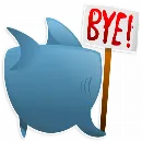 Эмодзи AntiLand Shark