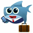Эмодзи AntiLand Shark