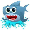 Эмодзи AntiLand Shark