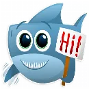 Эмодзи AntiLand Shark