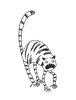 Эмодзи Anxious Tigers